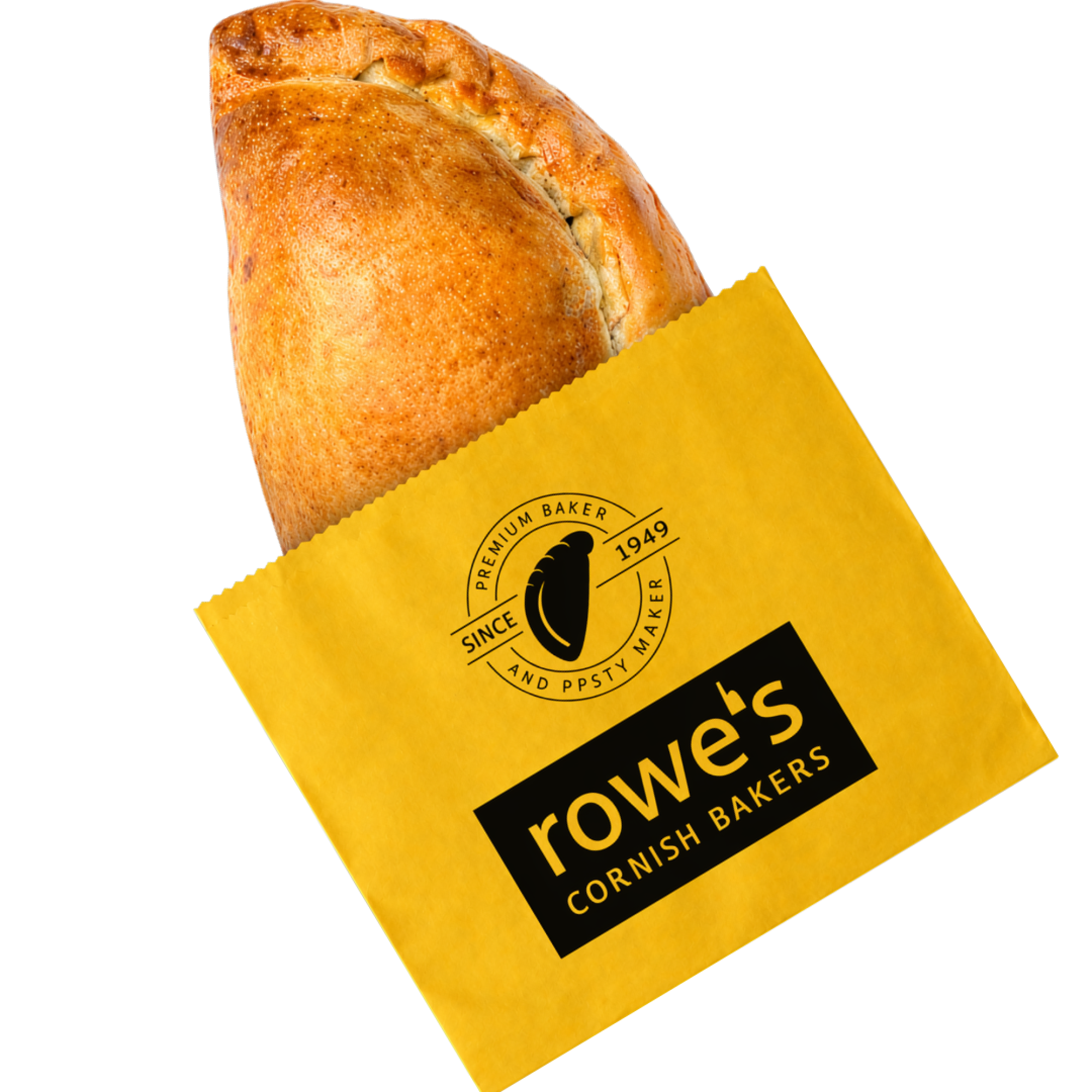 Large traditional steak pasties by post from Rowe’s Cornish Bakers