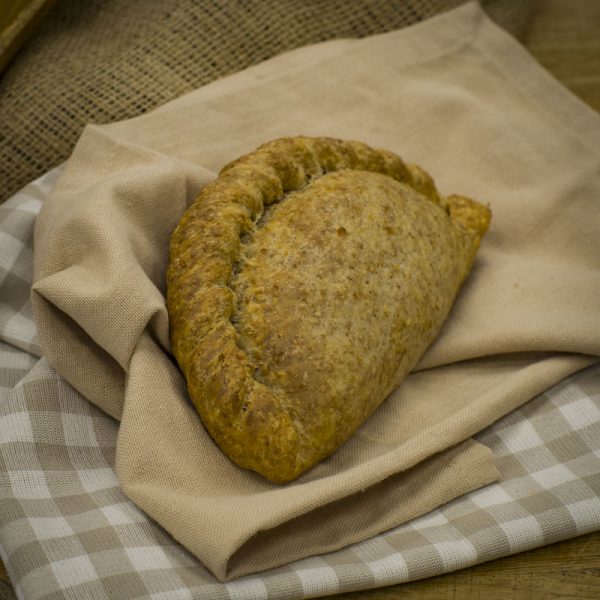 wholemeal vegetable pasty