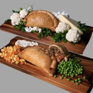 Cauliflower Cheese & Beef Dinner Pasties
