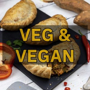 Vegetarian & Vegan Pasties
